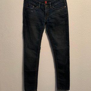 Buckle BKE Stella skinny stretch 27×32 dark jeans